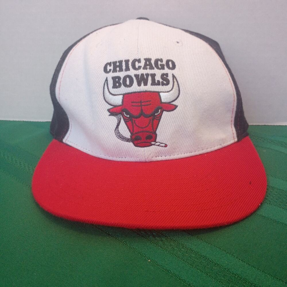 Fitted Grassroots Chicago Bowls Hat California 43 Mary Jane Weed Marijuana RARE